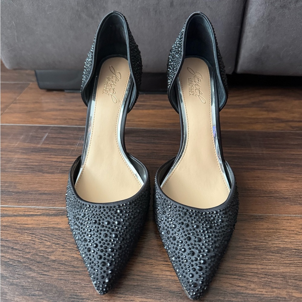 Badgley Mishka Black Heels
